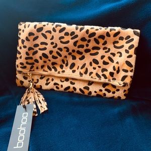 Animal Print Clutch